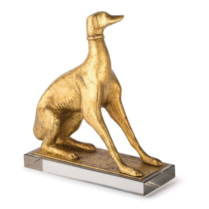 Regina Andrew 20-1263 Book Ends, Antique Gold Leaf
