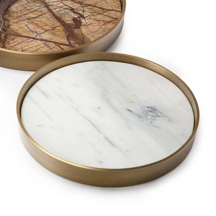 Regina Andrew 20-1357 Serving Tray, Natural Brass