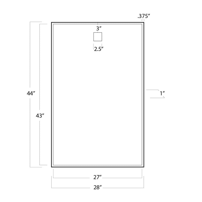 Regina Andrew 21-1046PN Mirror, Polished Nickel