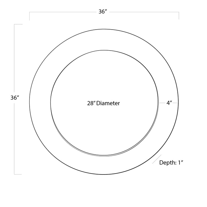 Regina Andrew 21-1094 Mirror, Natural