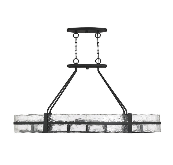 Savoy House 1-1852-10-89 Ten Light Chandelier, Matte Black