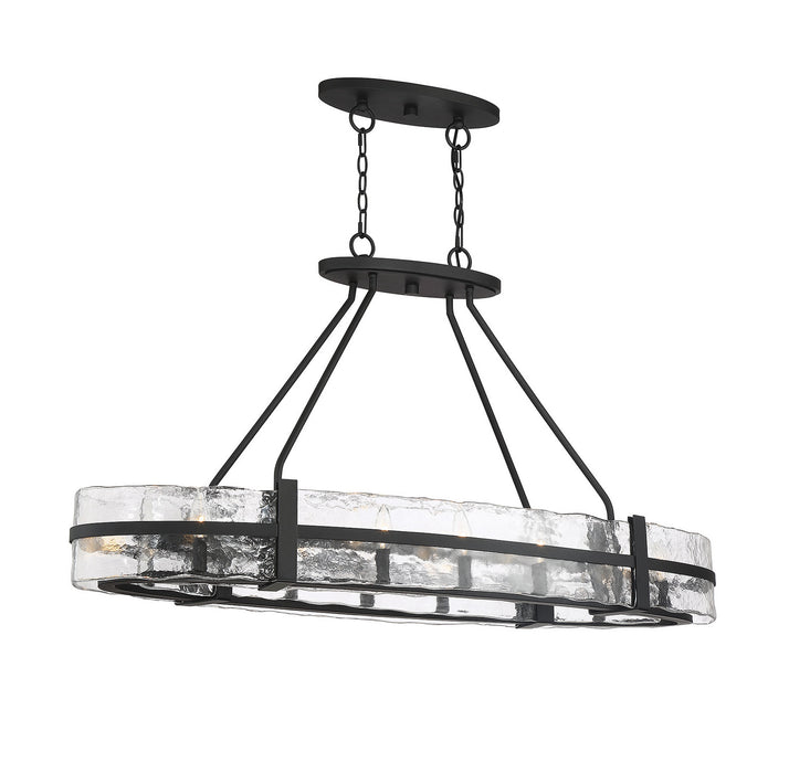 Savoy House 1-1852-10-89 Ten Light Chandelier, Matte Black