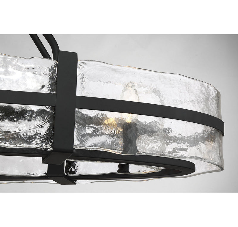 Savoy House 1-1852-10-89 Ten Light Chandelier, Matte Black