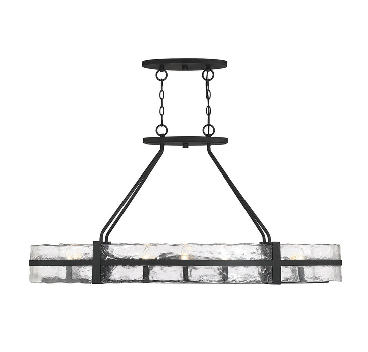 Savoy House 1-1852-10-89 Ten Light Chandelier, Matte Black