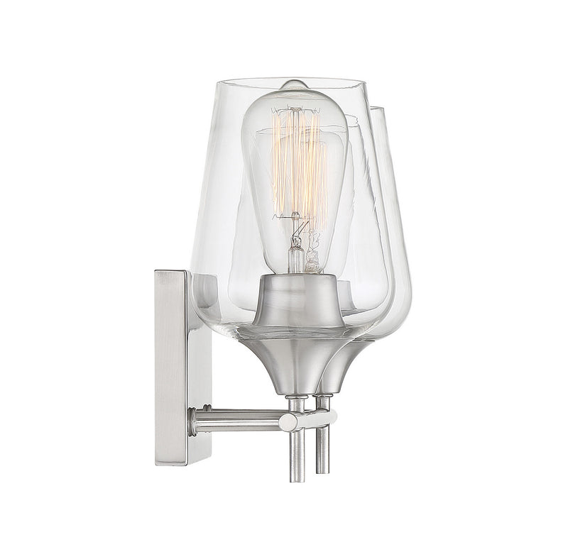 Savoy House 8-4030-2-SN Two Light Bath Bar, Satin Nickel