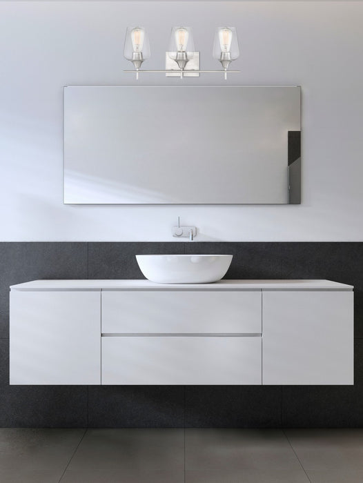 Savoy House 8-4030-3-SN Three Light Bath Bar, Satin Nickel