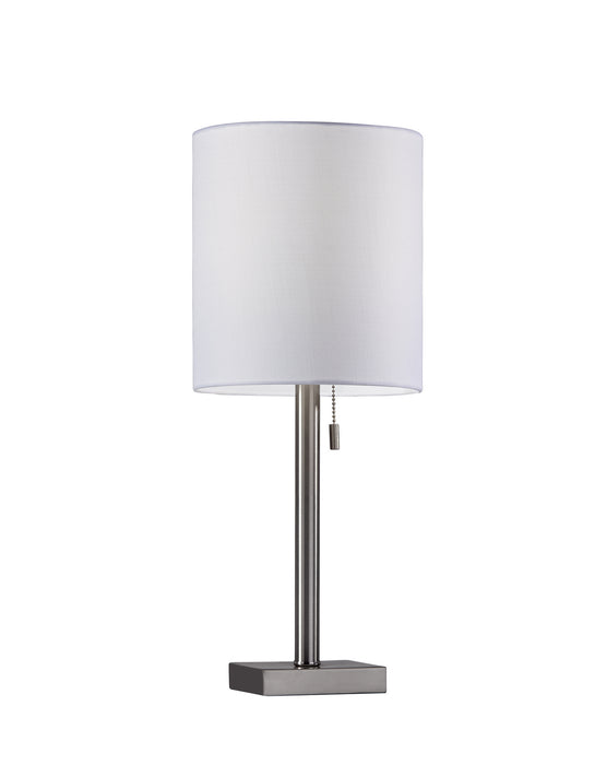Adesso Home 1546-22 Table Lamp, Brushed Steel