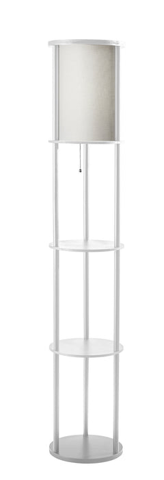 Adesso Home 3117-02 Floor Lamp, White