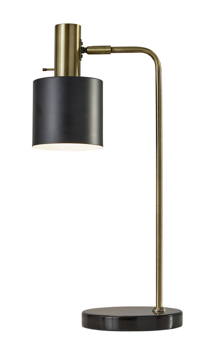 Adesso Home 3158-01 Desk Lamp, Black Marble