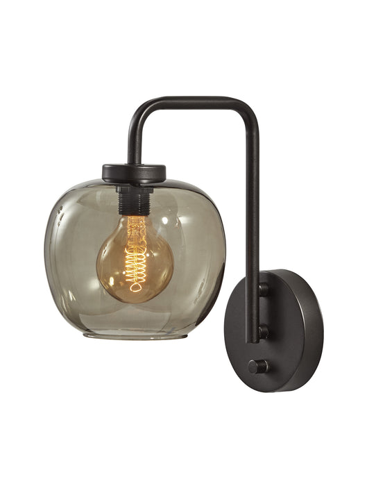 Adesso Home 3434-01 Wall Lamp, Matte Black