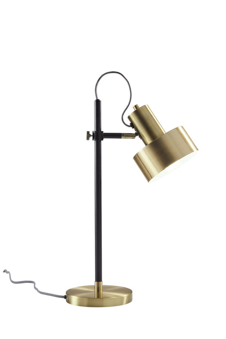 Adesso Home 3586-01 Desk Lamp, Antique Brass