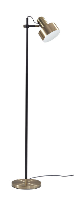 Adesso Home 3587-01 Floor Lamp, Antique Brass