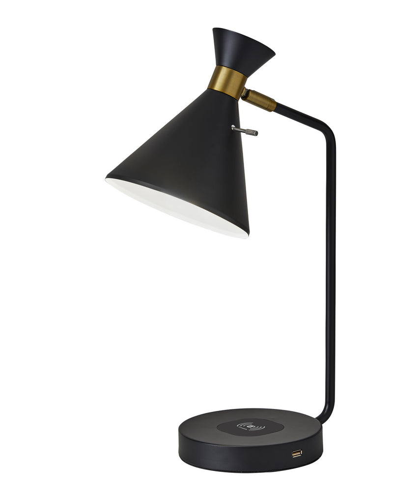 Adesso Home 4507-01 Desk Lamp, Matte Black