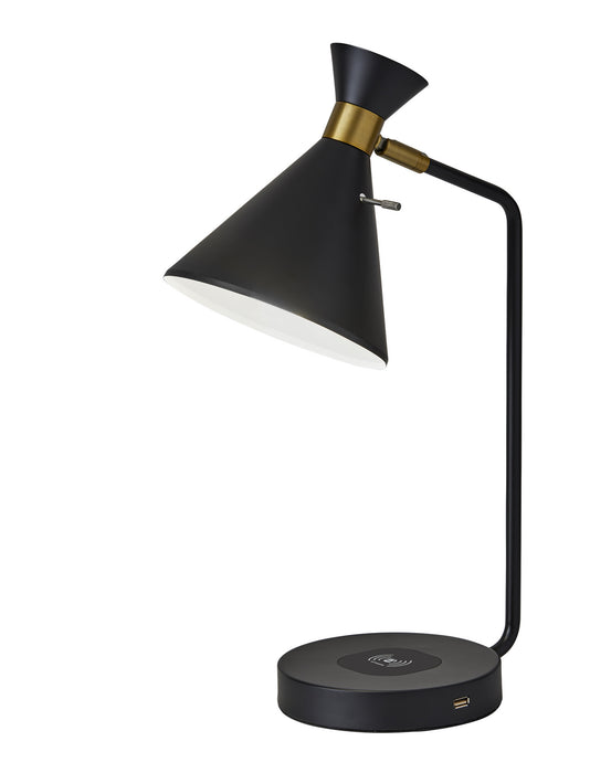Adesso Home 4507-01 Desk Lamp, Matte Black