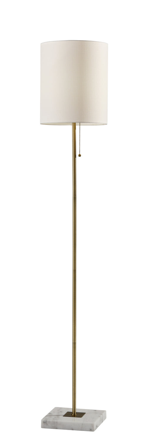 Adesso Home 5178-21 Floor Lamp, White Marble