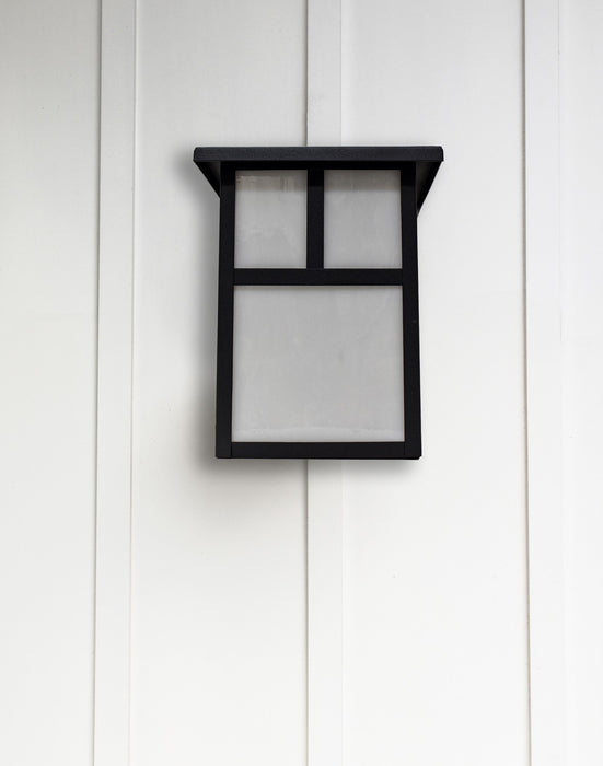 Maxim 4050WTBK One Light Outdoor Wall Lantern, Black
