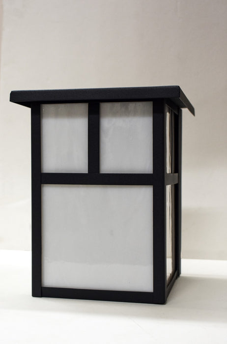 Maxim 4050WTBK One Light Outdoor Wall Lantern, Black