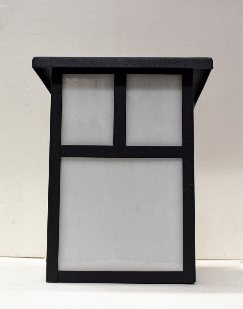 Maxim 4050WTBK One Light Outdoor Wall Lantern, Black