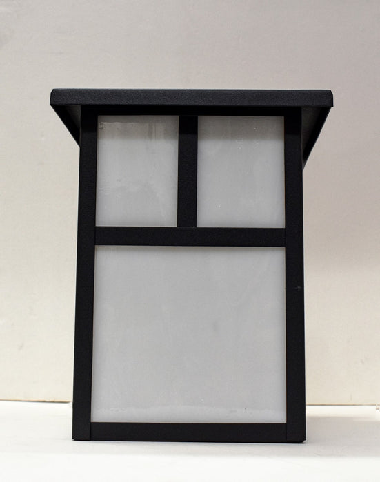 Maxim 4050WTBK One Light Outdoor Wall Lantern, Black