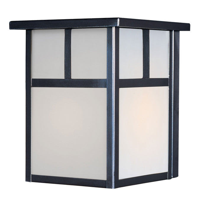 Maxim 4050WTBK One Light Outdoor Wall Lantern, Black