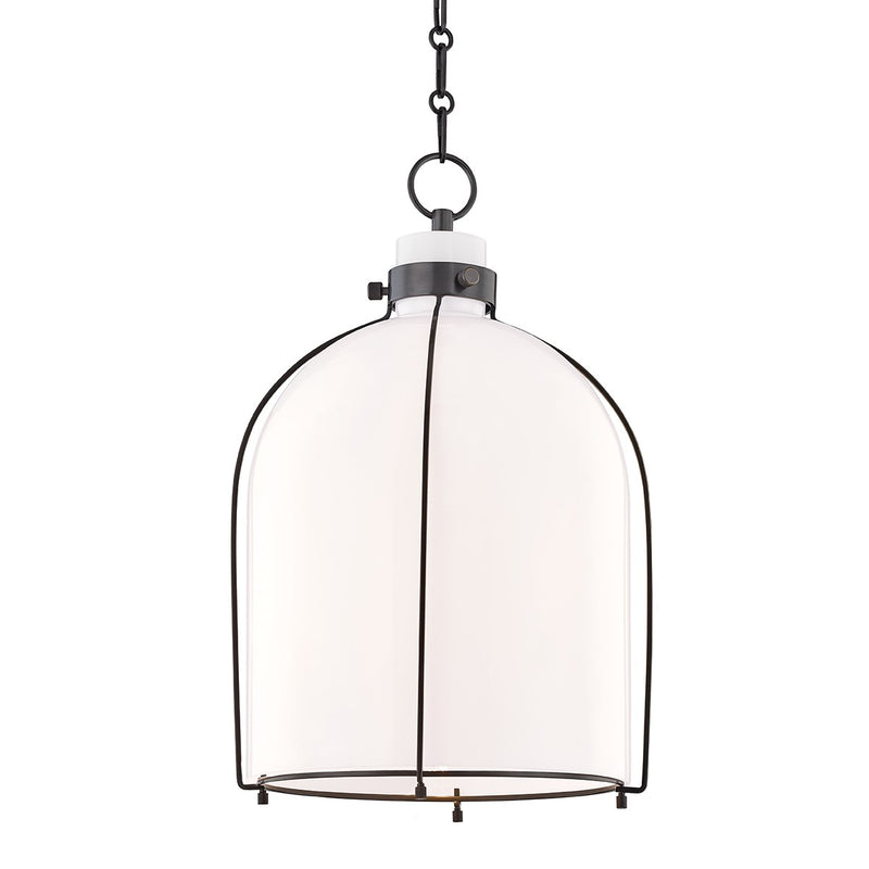 Hudson Valley 7314-OB One Light Pendant, Old Bronze