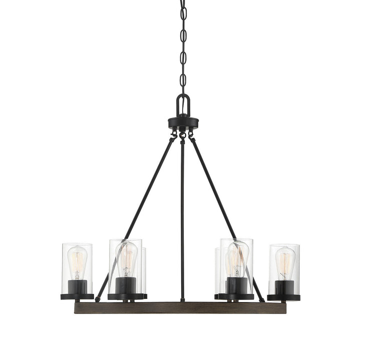 Meridian M10070DG Five Light Chandelier, Remington