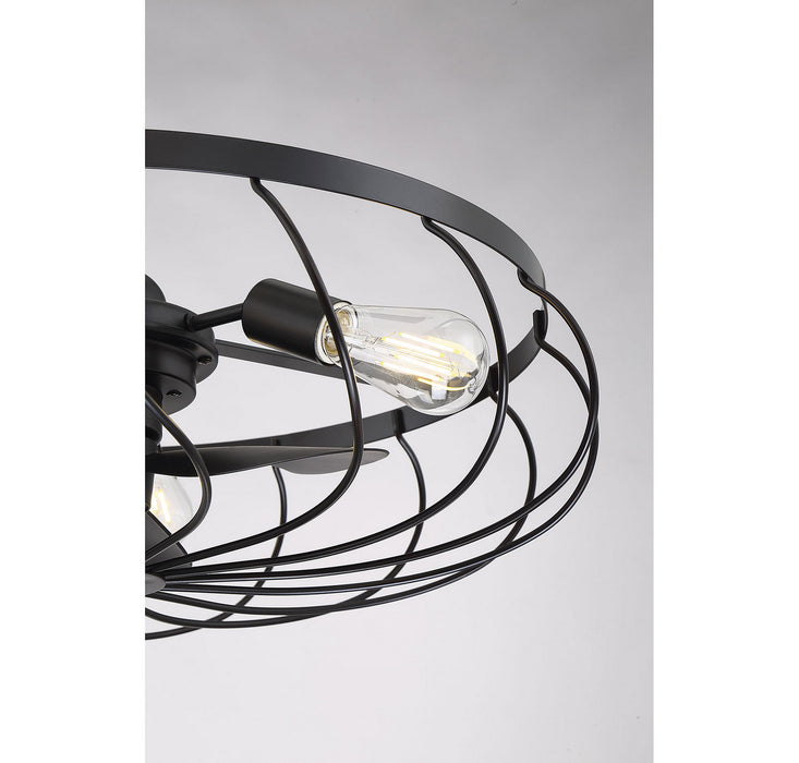 Meridian M2008ORB Three Light Fan D'lier, Oil Rubbed Bronze