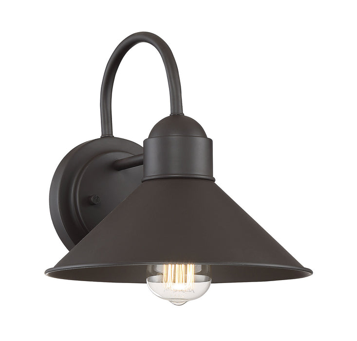 Meridian M50018ORB One Light Outdoor Wall Sconce, Oil Rubbed Bronze