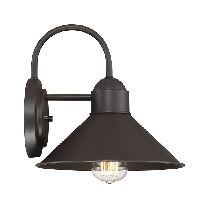 Meridian M50018ORB One Light Outdoor Wall Sconce, Oil Rubbed Bronze
