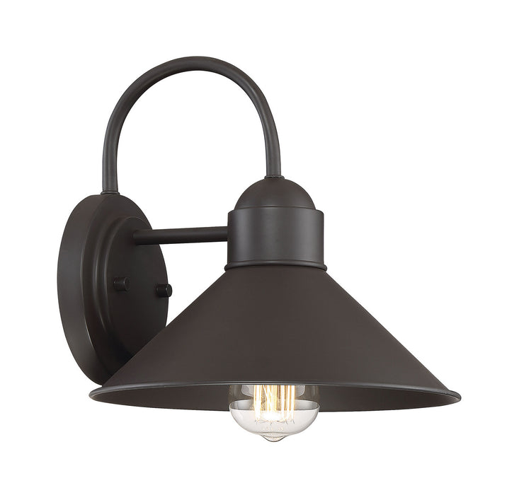 Meridian M50018ORB One Light Outdoor Wall Sconce, Oil Rubbed Bronze