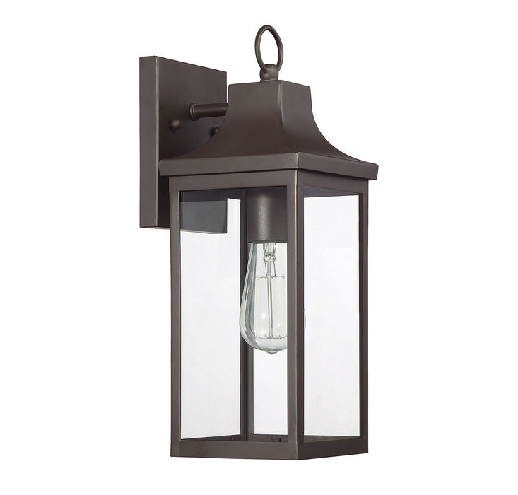 Meridian M50024ORB One Light Outdoor Wall Sconce, Oil Rubbed Bronze