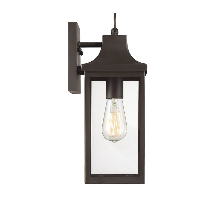 Meridian M50024ORB One Light Outdoor Wall Sconce, Oil Rubbed Bronze
