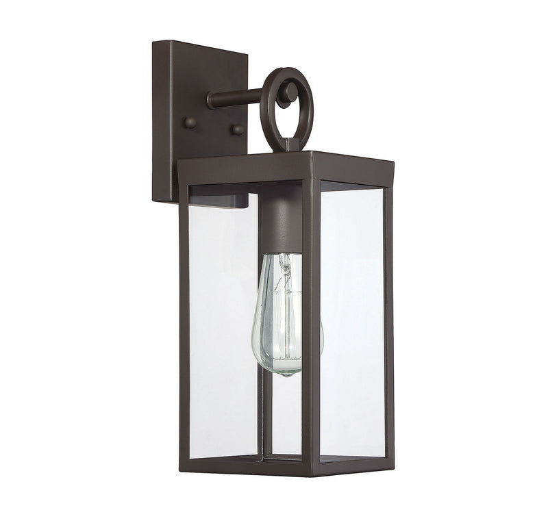 Meridian M50026ORB One Light Outdoor Wall Sconce, Oil Rubbed Bronze