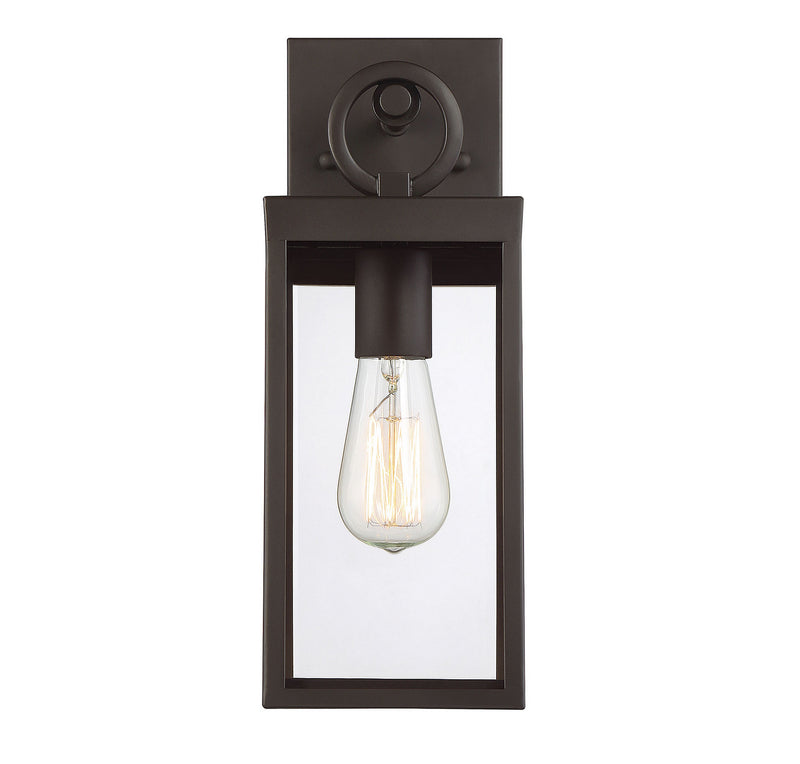 Meridian M50026ORB One Light Outdoor Wall Sconce, Oil Rubbed Bronze