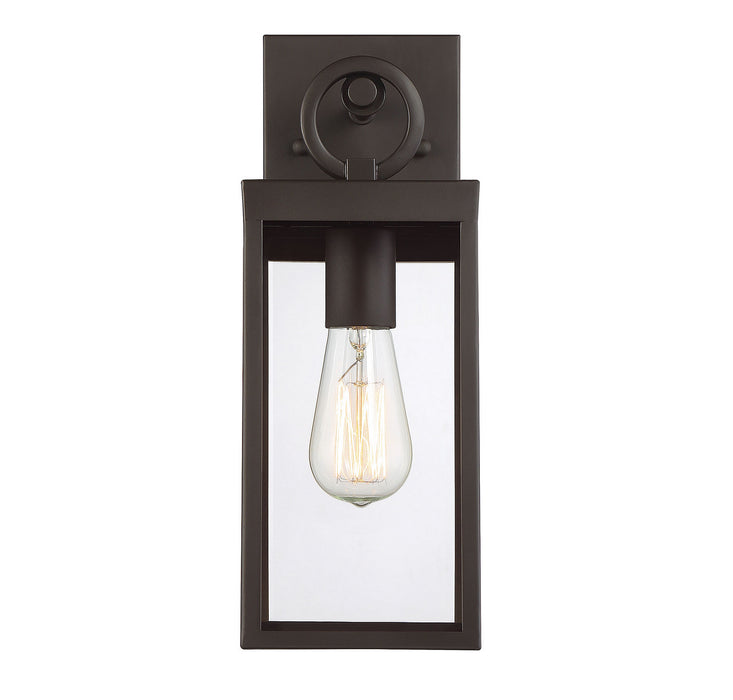 Meridian M50026ORB One Light Outdoor Wall Sconce, Oil Rubbed Bronze