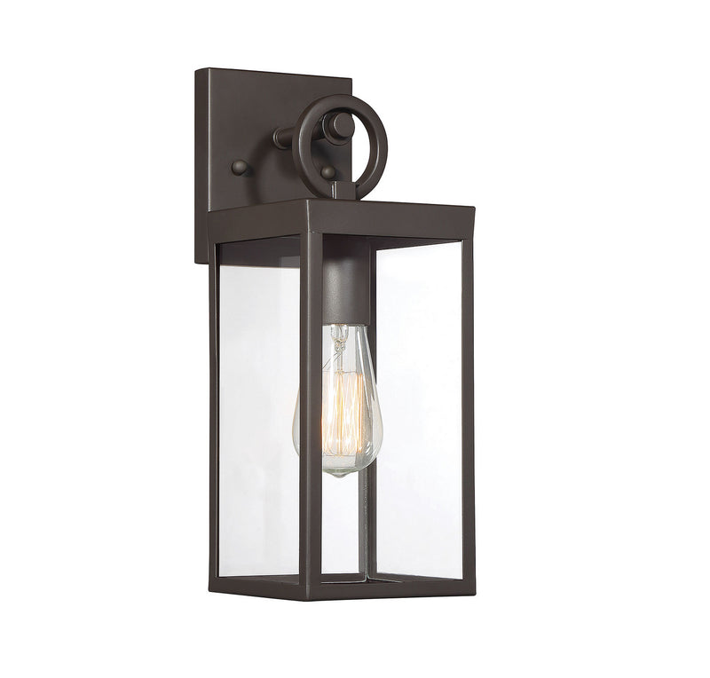 Meridian M50026ORB One Light Outdoor Wall Sconce, Oil Rubbed Bronze