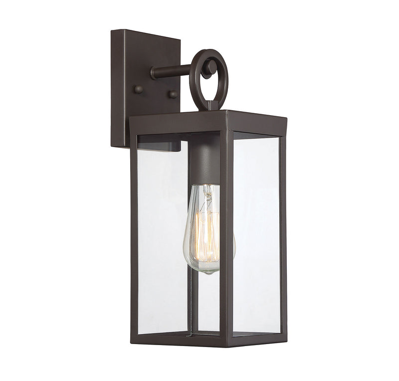 Meridian M50026ORB One Light Outdoor Wall Sconce, Oil Rubbed Bronze