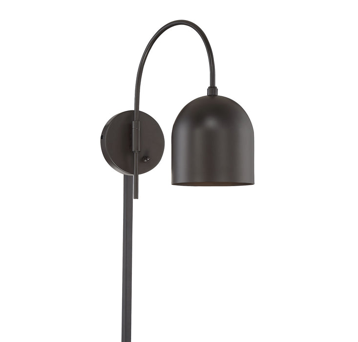 Meridian M90045ORB One Light Wall Sconce, Oil Rubbed Bronze