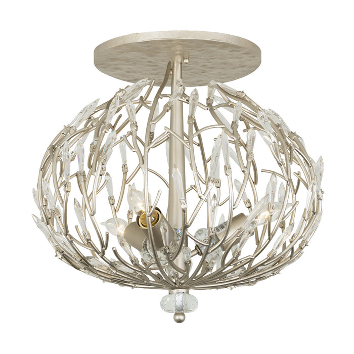 Varaluz 271S03GD Three Light Ceiling Mount, Gold Dust