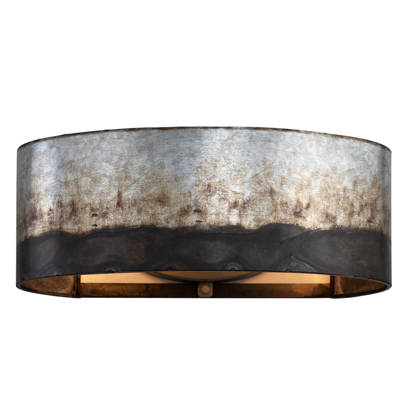 Varaluz 323B02OG Two Light Bath, Ombre Galvanized