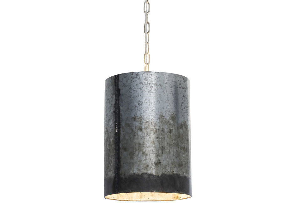 Varaluz 323P02OG Two Light Pendant, Ombre Galvanized