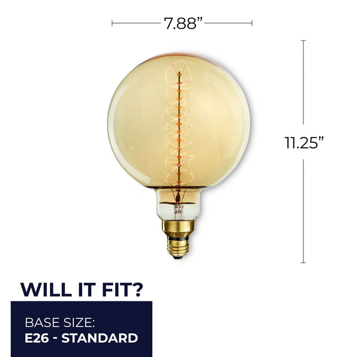 Bulbrite 137401 Light Bulb, Antique