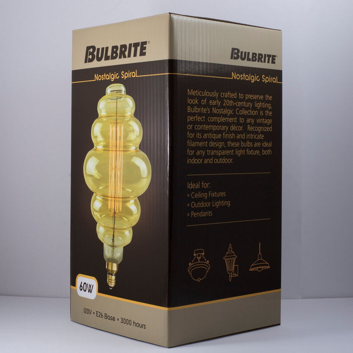 Bulbrite 137601 Light Bulb, Antique