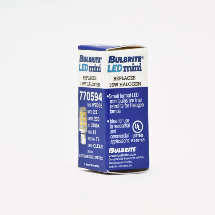 Bulbrite 770594 Light Bulb, Clear