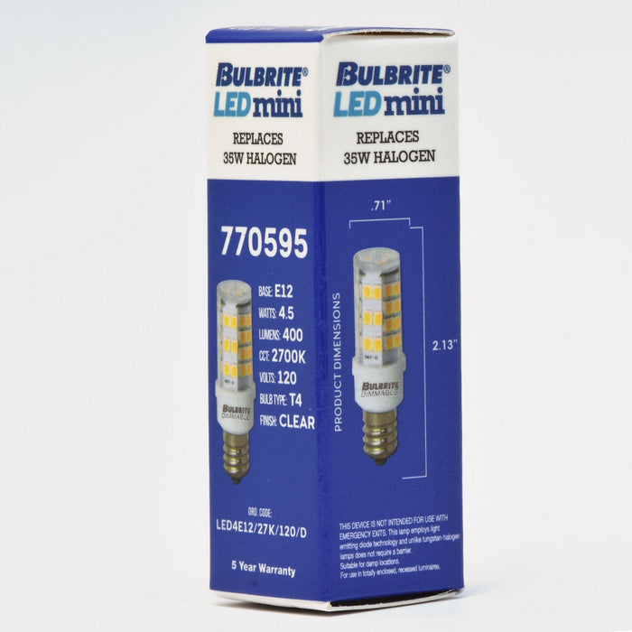 Bulbrite 770595 Light Bulb, Clear