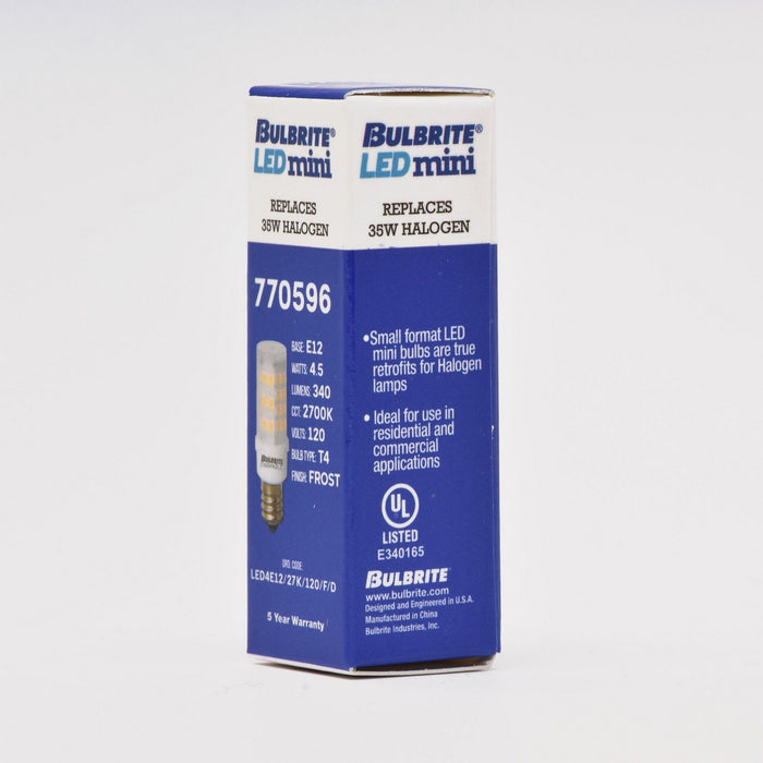 Bulbrite 770596 Light Bulb, Frost