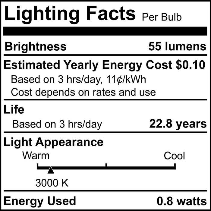 Bulbrite 770613 Light Bulb, Clear