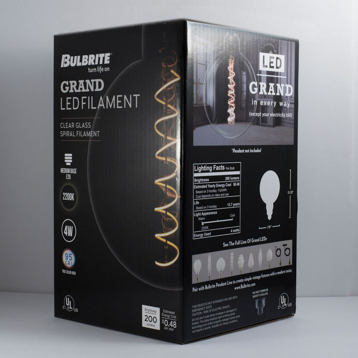 Bulbrite 776302 Light Bulb, Clear