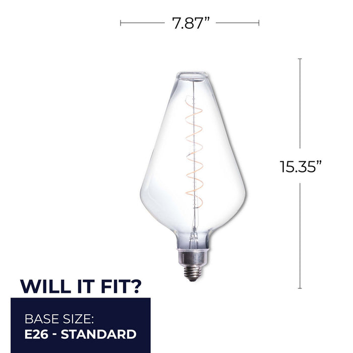 Bulbrite 776305 Light Bulb, Clear
