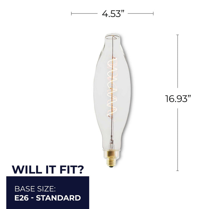 Bulbrite 776306 Light Bulb, Clear